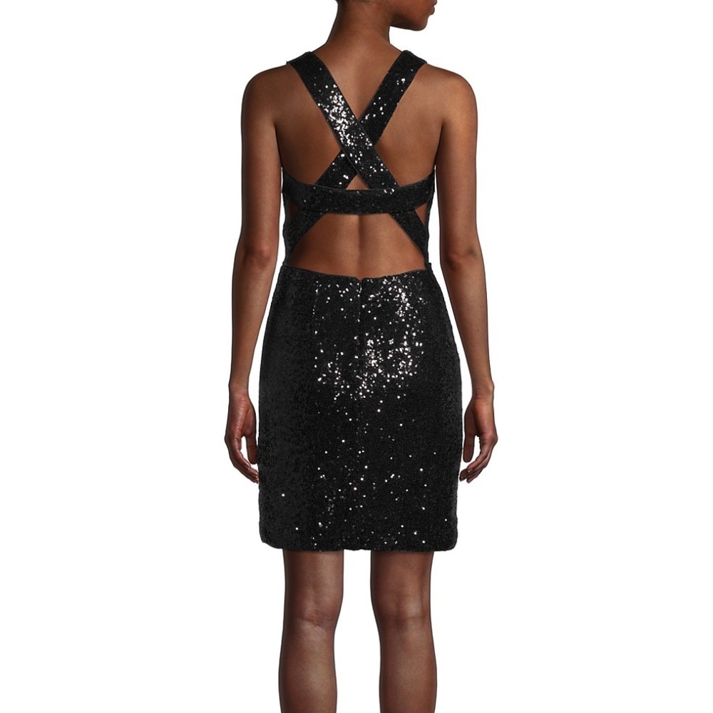 🌸 THEIA Sequin mini dress